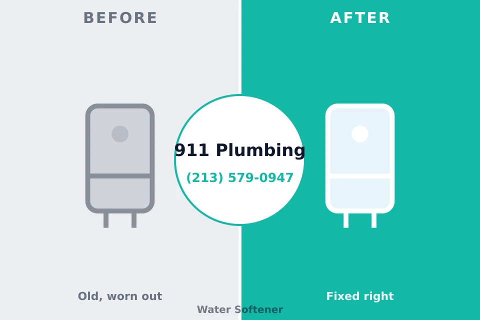 Before and after: plumbing repair Swoyersville, PA